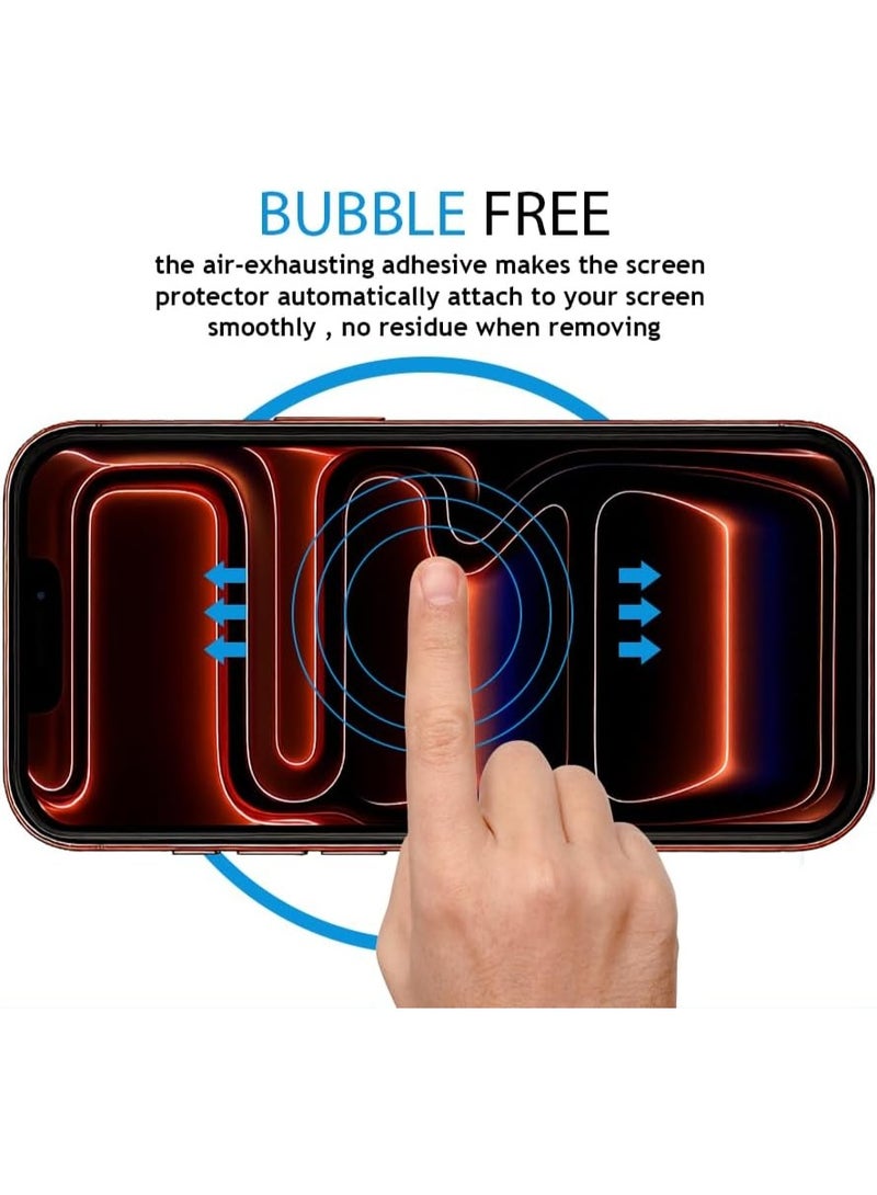 ACLIX Screen Protector for iPhone 17 Pro Max, 9H Tempered Glass Screen Shatterproof Anti Scratch Glass HD Clear Case Friendly for iPhone 17 Pro Max. - Image 2